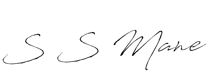 You should practise on your own different ways (Antro_Vectra) to write your name (S S Mane) in signature. don't let someone else do it for you. S S Mane signature style 6 images and pictures png