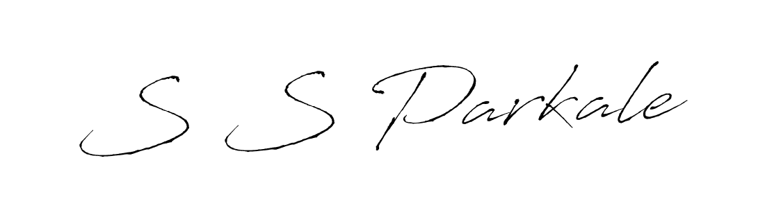 Also we have S S Parkale name is the best signature style. Create professional handwritten signature collection using Antro_Vectra autograph style. S S Parkale signature style 6 images and pictures png