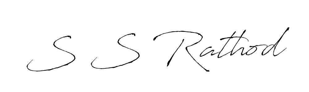 Antro_Vectra is a professional signature style that is perfect for those who want to add a touch of class to their signature. It is also a great choice for those who want to make their signature more unique. Get S S Rathod name to fancy signature for free. S S Rathod signature style 6 images and pictures png
