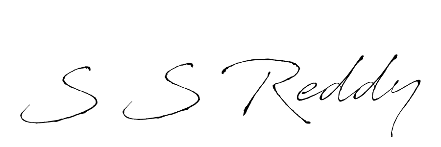 You should practise on your own different ways (Antro_Vectra) to write your name (S S Reddy) in signature. don't let someone else do it for you. S S Reddy signature style 6 images and pictures png