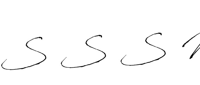 S S S M stylish signature style. Best Handwritten Sign (Antro_Vectra) for my name. Handwritten Signature Collection Ideas for my name S S S M. S S S M signature style 6 images and pictures png