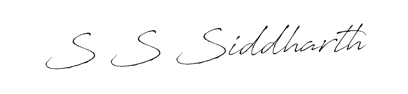 Make a beautiful signature design for name S S Siddharth. Use this online signature maker to create a handwritten signature for free. S S Siddharth signature style 6 images and pictures png