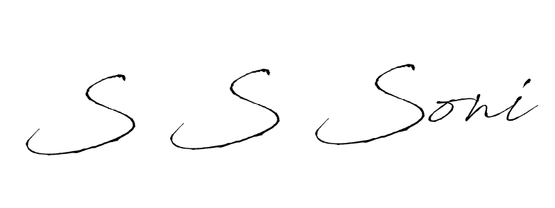 It looks lik you need a new signature style for name S S Soni. Design unique handwritten (Antro_Vectra) signature with our free signature maker in just a few clicks. S S Soni signature style 6 images and pictures png