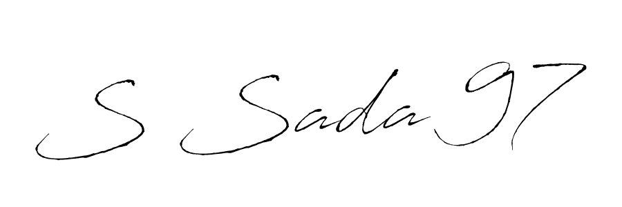 Also You can easily find your signature by using the search form. We will create S Sada 97 name handwritten signature images for you free of cost using Antro_Vectra sign style. S Sada 97 signature style 6 images and pictures png