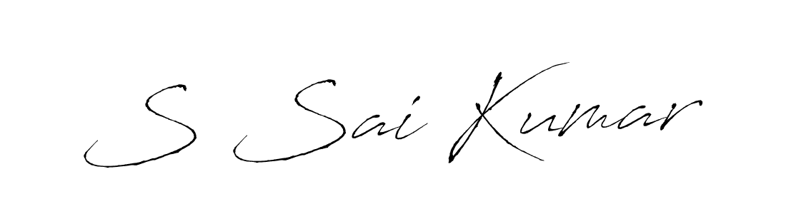 Antro_Vectra is a professional signature style that is perfect for those who want to add a touch of class to their signature. It is also a great choice for those who want to make their signature more unique. Get S Sai Kumar name to fancy signature for free. S Sai Kumar signature style 6 images and pictures png