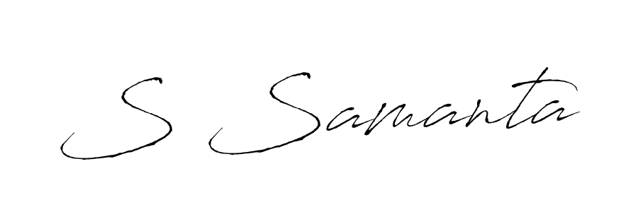 Best and Professional Signature Style for S Samanta. Antro_Vectra Best Signature Style Collection. S Samanta signature style 6 images and pictures png