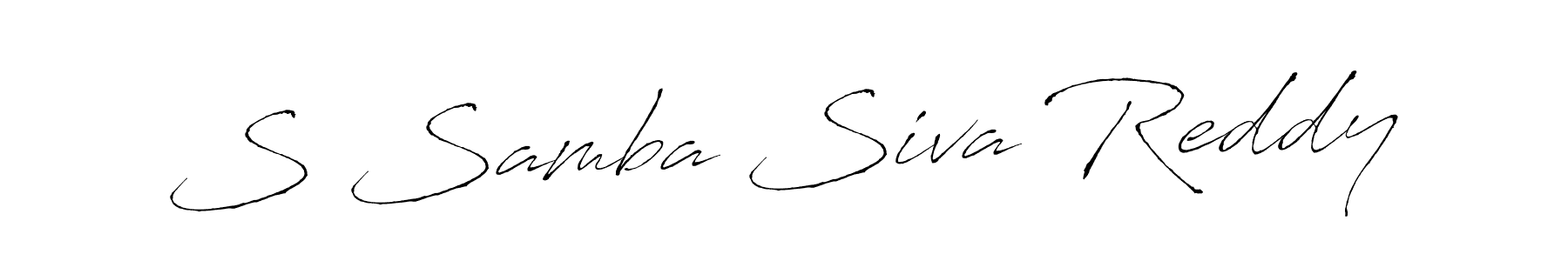 Once you've used our free online signature maker to create your best signature Antro_Vectra style, it's time to enjoy all of the benefits that S Samba Siva Reddy name signing documents. S Samba Siva Reddy signature style 6 images and pictures png