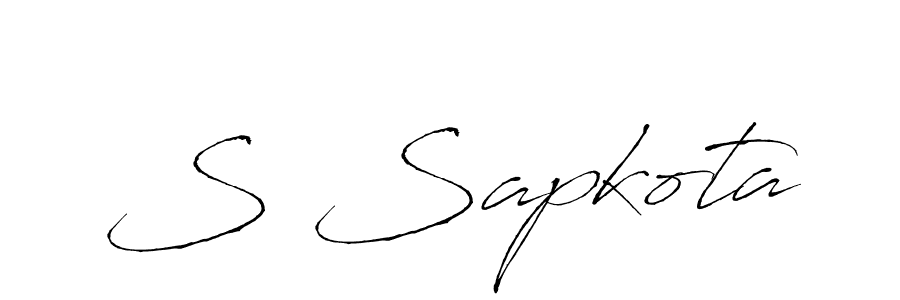 Here are the top 10 professional signature styles for the name S Sapkota. These are the best autograph styles you can use for your name. S Sapkota signature style 6 images and pictures png