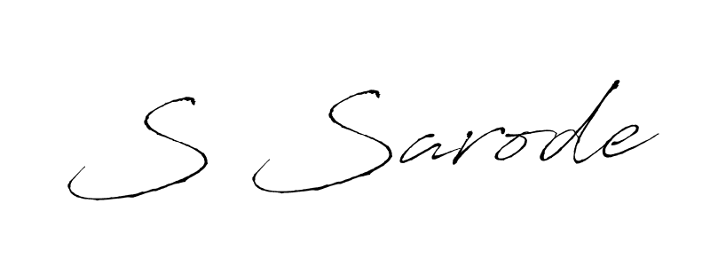 Also we have S Sarode name is the best signature style. Create professional handwritten signature collection using Antro_Vectra autograph style. S Sarode signature style 6 images and pictures png