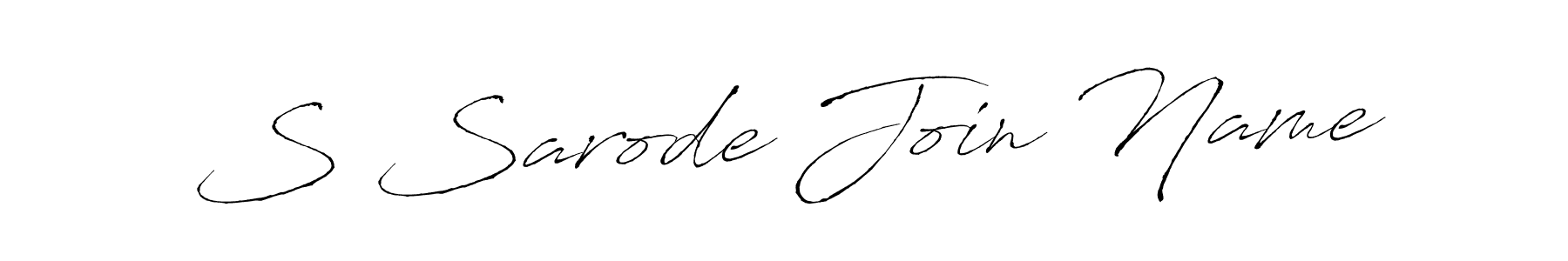 Antro_Vectra is a professional signature style that is perfect for those who want to add a touch of class to their signature. It is also a great choice for those who want to make their signature more unique. Get S Sarode Join Name name to fancy signature for free. S Sarode Join Name signature style 6 images and pictures png