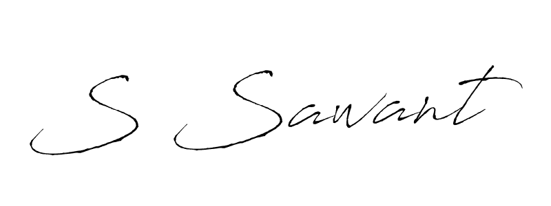 Also You can easily find your signature by using the search form. We will create S Sawant name handwritten signature images for you free of cost using Antro_Vectra sign style. S Sawant signature style 6 images and pictures png