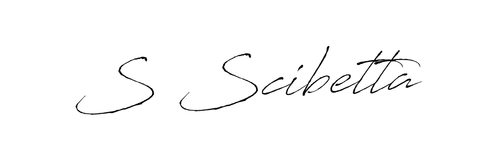 Similarly Antro_Vectra is the best handwritten signature design. Signature creator online .You can use it as an online autograph creator for name S Scibetta. S Scibetta signature style 6 images and pictures png