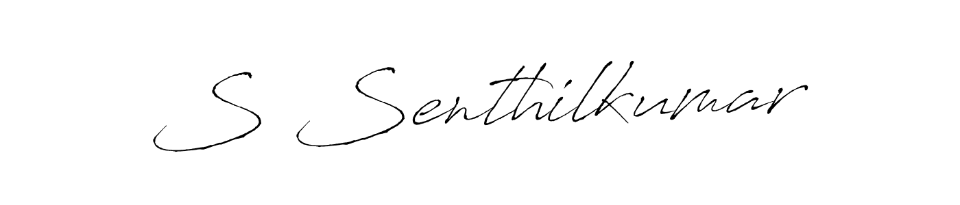 Also You can easily find your signature by using the search form. We will create S Senthilkumar name handwritten signature images for you free of cost using Antro_Vectra sign style. S Senthilkumar signature style 6 images and pictures png