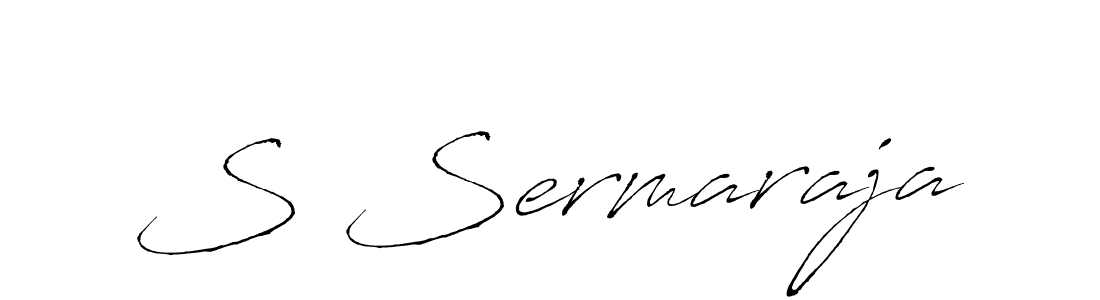 Make a beautiful signature design for name S Sermaraja. Use this online signature maker to create a handwritten signature for free. S Sermaraja signature style 6 images and pictures png