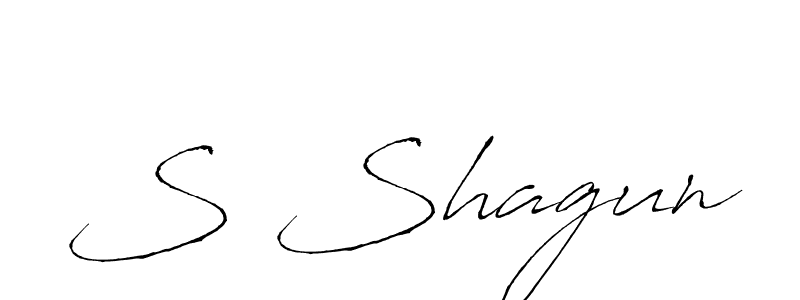 This is the best signature style for the S Shagun name. Also you like these signature font (Antro_Vectra). Mix name signature. S Shagun signature style 6 images and pictures png