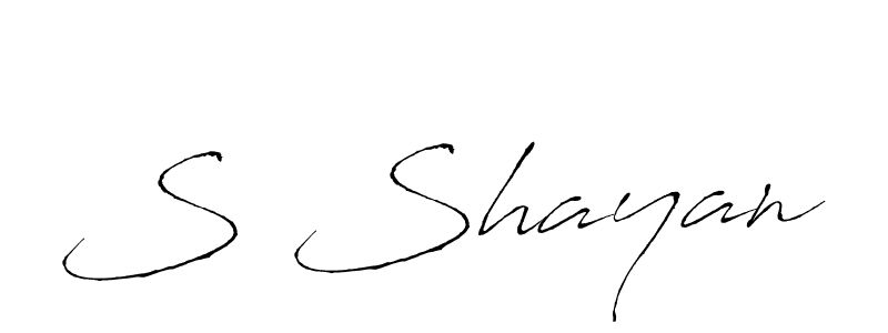 Make a short S Shayan signature style. Manage your documents anywhere anytime using Antro_Vectra. Create and add eSignatures, submit forms, share and send files easily. S Shayan signature style 6 images and pictures png