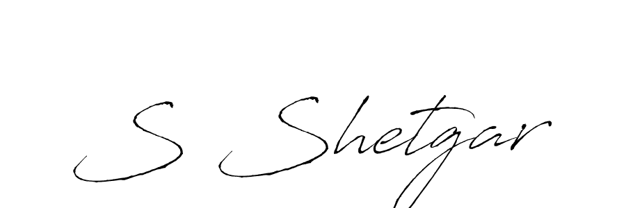 The best way (Antro_Vectra) to make a short signature is to pick only two or three words in your name. The name S Shetgar include a total of six letters. For converting this name. S Shetgar signature style 6 images and pictures png
