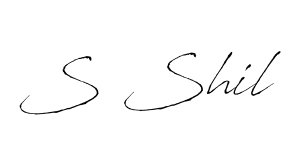 You can use this online signature creator to create a handwritten signature for the name S Shil. This is the best online autograph maker. S Shil signature style 6 images and pictures png