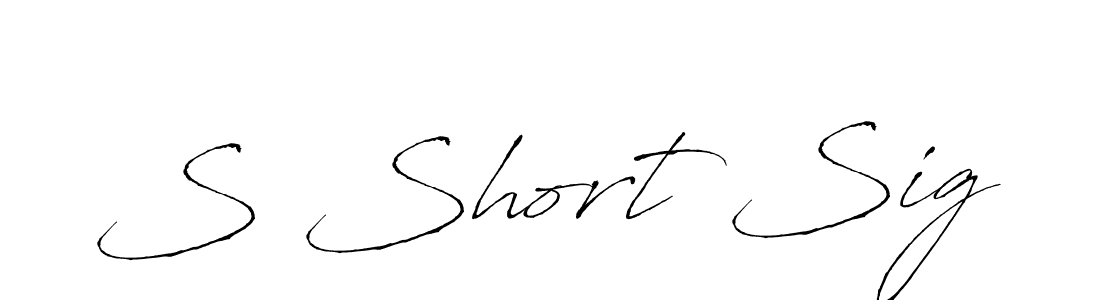 Make a beautiful signature design for name S Short Sig. Use this online signature maker to create a handwritten signature for free. S Short Sig signature style 6 images and pictures png