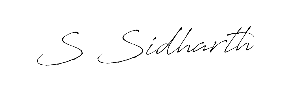 Also You can easily find your signature by using the search form. We will create S Sidharth name handwritten signature images for you free of cost using Antro_Vectra sign style. S Sidharth signature style 6 images and pictures png