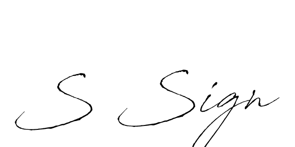 The best way (Antro_Vectra) to make a short signature is to pick only two or three words in your name. The name S Sign include a total of six letters. For converting this name. S Sign signature style 6 images and pictures png