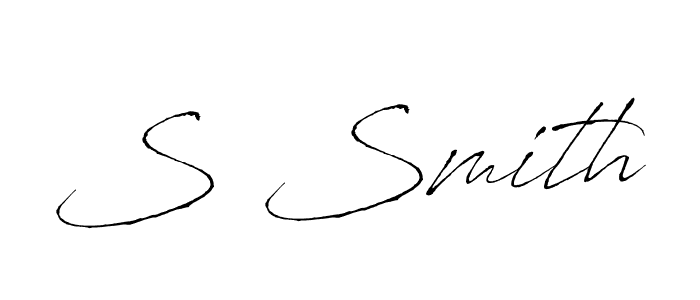 The best way (Antro_Vectra) to make a short signature is to pick only two or three words in your name. The name S Smith include a total of six letters. For converting this name. S Smith signature style 6 images and pictures png