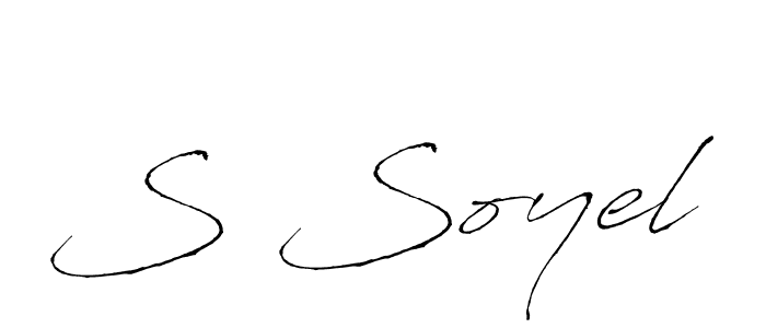 Make a beautiful signature design for name S Soyel. Use this online signature maker to create a handwritten signature for free. S Soyel signature style 6 images and pictures png