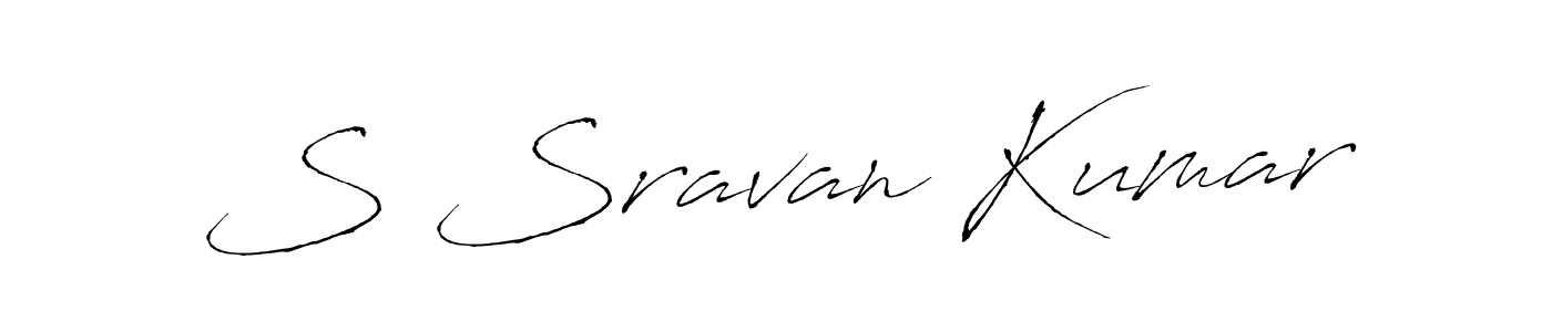 S Sravan Kumar stylish signature style. Best Handwritten Sign (Antro_Vectra) for my name. Handwritten Signature Collection Ideas for my name S Sravan Kumar. S Sravan Kumar signature style 6 images and pictures png