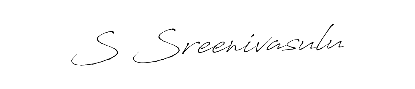Also we have S Sreenivasulu name is the best signature style. Create professional handwritten signature collection using Antro_Vectra autograph style. S Sreenivasulu signature style 6 images and pictures png