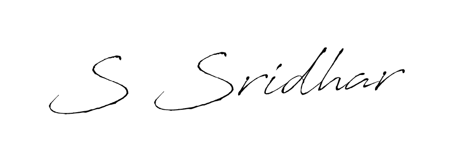 Also we have S Sridhar name is the best signature style. Create professional handwritten signature collection using Antro_Vectra autograph style. S Sridhar signature style 6 images and pictures png