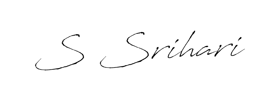 Also we have S Srihari name is the best signature style. Create professional handwritten signature collection using Antro_Vectra autograph style. S Srihari signature style 6 images and pictures png