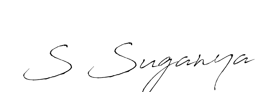 You can use this online signature creator to create a handwritten signature for the name S Suganya. This is the best online autograph maker. S Suganya signature style 6 images and pictures png