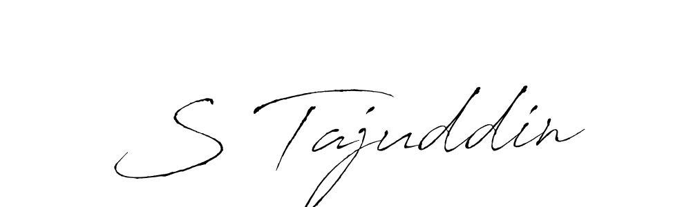 This is the best signature style for the S Tajuddin name. Also you like these signature font (Antro_Vectra). Mix name signature. S Tajuddin signature style 6 images and pictures png