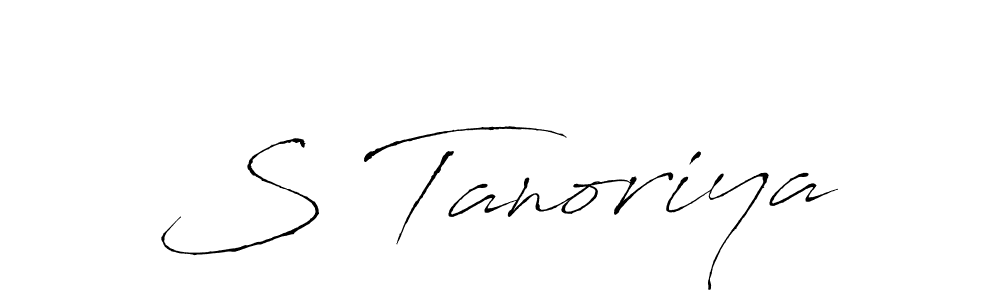 Similarly Antro_Vectra is the best handwritten signature design. Signature creator online .You can use it as an online autograph creator for name S Tanoriya. S Tanoriya signature style 6 images and pictures png