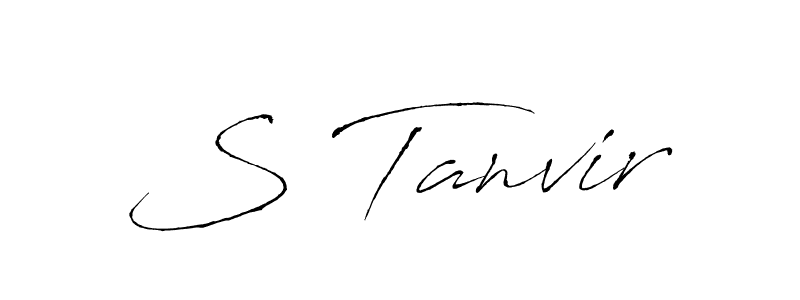 Make a short S Tanvir signature style. Manage your documents anywhere anytime using Antro_Vectra. Create and add eSignatures, submit forms, share and send files easily. S Tanvir signature style 6 images and pictures png