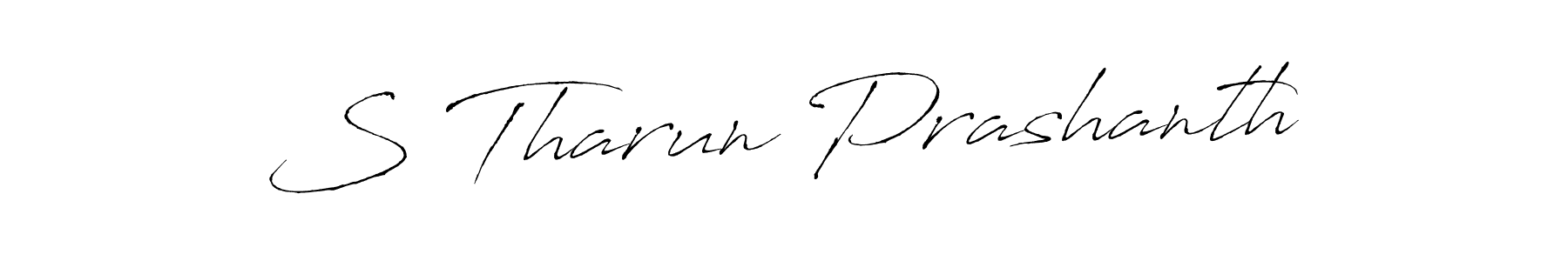 You can use this online signature creator to create a handwritten signature for the name S Tharun Prashanth. This is the best online autograph maker. S Tharun Prashanth signature style 6 images and pictures png