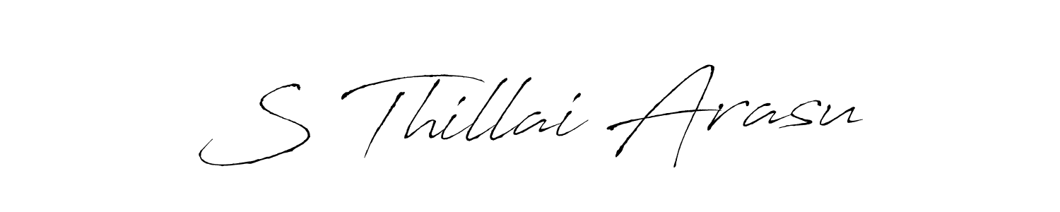 How to Draw S Thillai Arasu signature style? Antro_Vectra is a latest design signature styles for name S Thillai Arasu. S Thillai Arasu signature style 6 images and pictures png