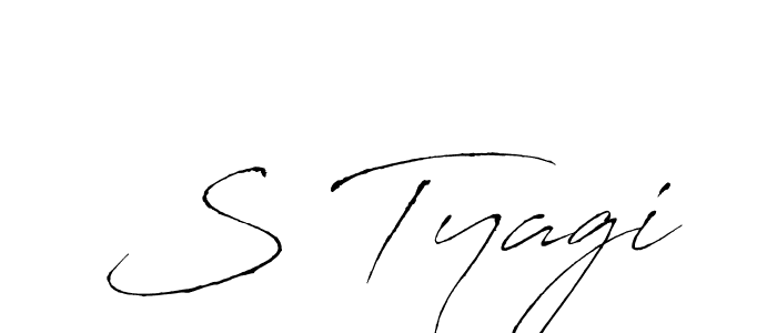 This is the best signature style for the S Tyagi name. Also you like these signature font (Antro_Vectra). Mix name signature. S Tyagi signature style 6 images and pictures png
