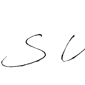 Similarly Antro_Vectra is the best handwritten signature design. Signature creator online .You can use it as an online autograph creator for name S U. S U signature style 6 images and pictures png