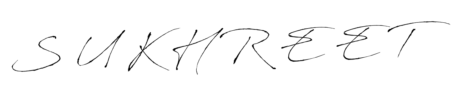 Make a beautiful signature design for name S U K H R E E T. Use this online signature maker to create a handwritten signature for free. S U K H R E E T signature style 6 images and pictures png