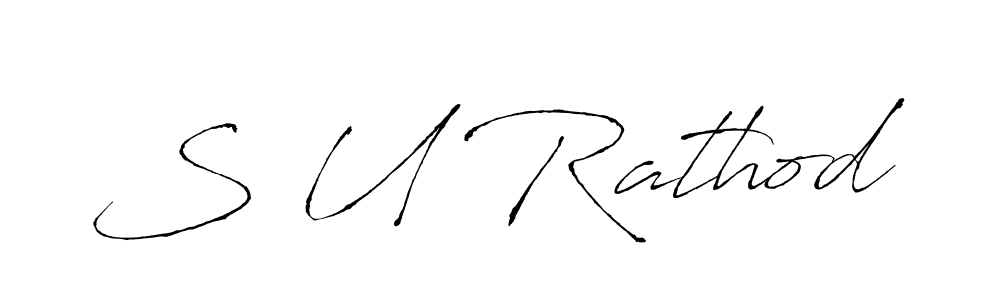 It looks lik you need a new signature style for name S U Rathod. Design unique handwritten (Antro_Vectra) signature with our free signature maker in just a few clicks. S U Rathod signature style 6 images and pictures png