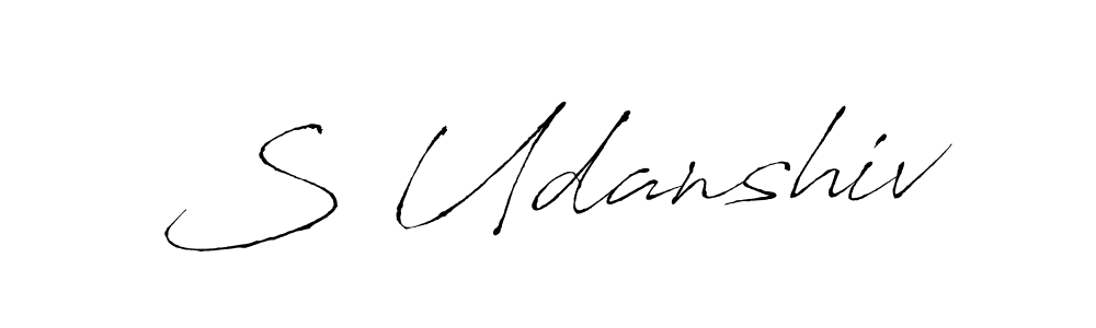 Also we have S Udanshiv name is the best signature style. Create professional handwritten signature collection using Antro_Vectra autograph style. S Udanshiv signature style 6 images and pictures png