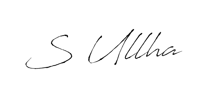 Here are the top 10 professional signature styles for the name S Ullha. These are the best autograph styles you can use for your name. S Ullha signature style 6 images and pictures png