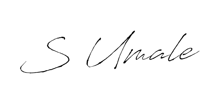 Once you've used our free online signature maker to create your best signature Antro_Vectra style, it's time to enjoy all of the benefits that S Umale name signing documents. S Umale signature style 6 images and pictures png