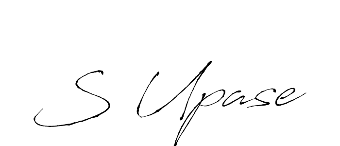 S Upase stylish signature style. Best Handwritten Sign (Antro_Vectra) for my name. Handwritten Signature Collection Ideas for my name S Upase. S Upase signature style 6 images and pictures png