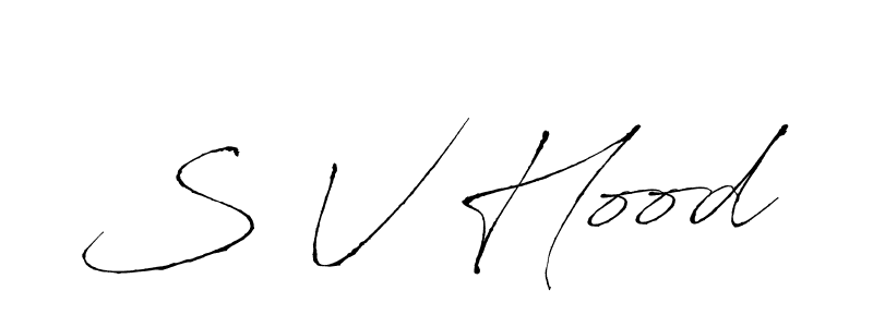Also You can easily find your signature by using the search form. We will create S V Hood name handwritten signature images for you free of cost using Antro_Vectra sign style. S V Hood signature style 6 images and pictures png