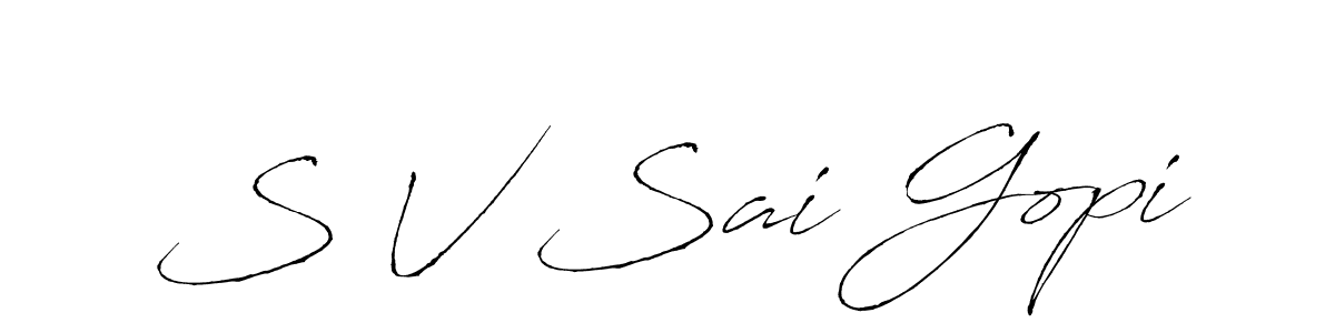 Best and Professional Signature Style for S V Sai Gopi. Antro_Vectra Best Signature Style Collection. S V Sai Gopi signature style 6 images and pictures png