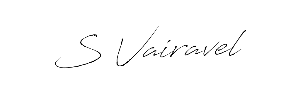 Make a beautiful signature design for name S Vairavel. Use this online signature maker to create a handwritten signature for free. S Vairavel signature style 6 images and pictures png