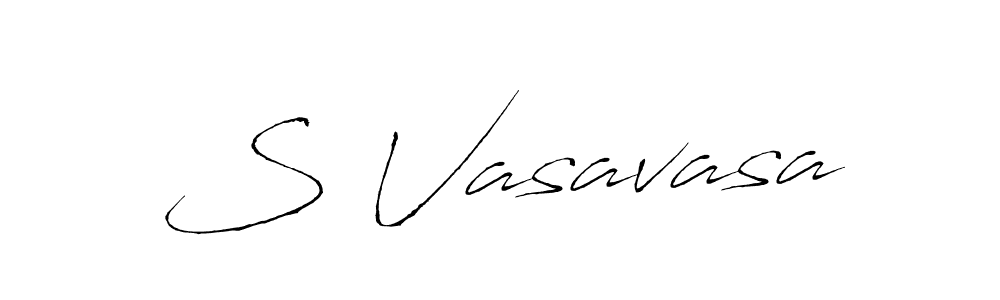 You can use this online signature creator to create a handwritten signature for the name S Vasavasa. This is the best online autograph maker. S Vasavasa signature style 6 images and pictures png