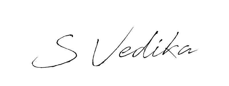 Best and Professional Signature Style for S Vedika. Antro_Vectra Best Signature Style Collection. S Vedika signature style 6 images and pictures png